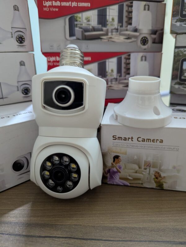 Dual Wireless Light Camera E27 - Image 2