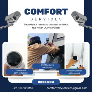 Alhua Technology 4 Camera Complete Pkg With Installation
